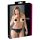 Cottelli Talla Grande - encaje, bragas abiertas (negro) - XL