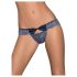 Braguita bordada con lazo Obsessive Auroria (azul)
