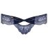Braguita bordada con lazo Obsessive Auroria (azul)