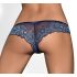 Braguita bordada con lazo Obsessive Auroria (azul)