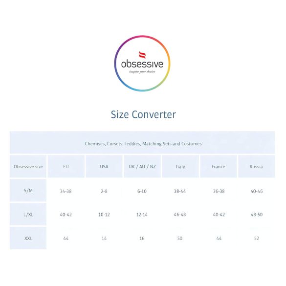 Obsessive Auroria - braguita mujer con lazo bordada - azul