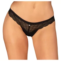 Obsessive Chemeris - tanga sexy - encaje negro - XL/XXL
