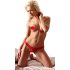Cottelli - Tanga de encaje sexy (rojo) - M
