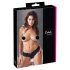 Cottelli - Tanga encaje con perlas (negro) - M