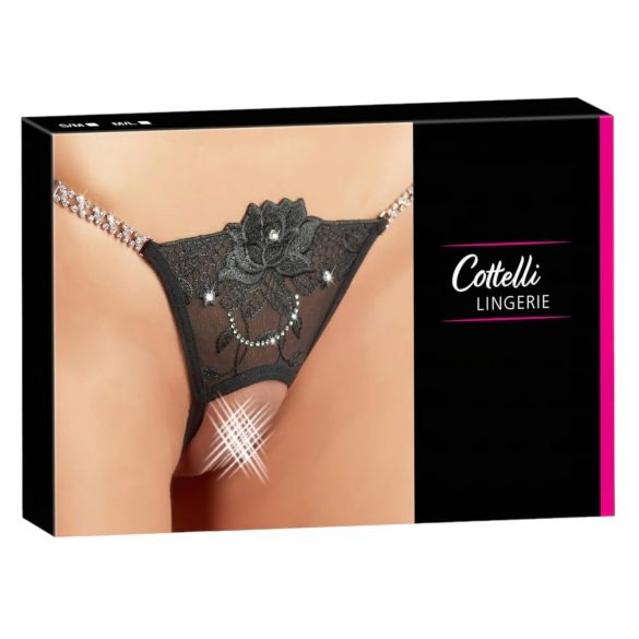 Cottelli - Brillo floral - tanga abierta