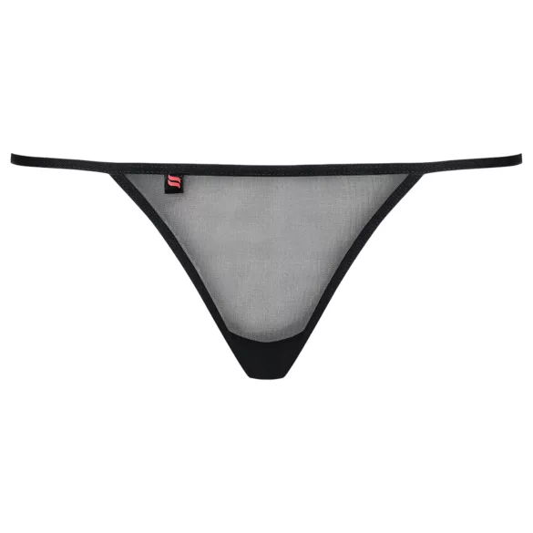Obsessive Luiza - tanga tulipán - encaje negro