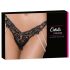 Cottelli - tanga lujoso bordado perlas (negro)