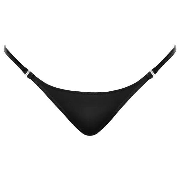 Noir - tanga brillante - negro - L/XL
