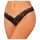 Obsessive Donna Dream - tanga abierta de encaje (negro) - M/L
