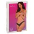 Obsessive Donna Dream - tanga abierta de encaje (negro) - M/L