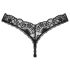 Obsessive Donna Dream - tanga de encaje (negro)