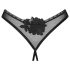 Obsessive Latinesa - tanga abierta (negro) - XL/XXL