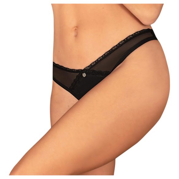 Obsessive Latinesa - tanga abierta (negro)