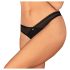 Obsessive Latinesa - tanga abierta (negro)