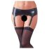 NO:XQSE - Conjunto de liguero con efecto brillante - M
