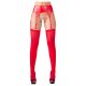 NO:XQSE - set de liguero brillante (rojo) - L/XL