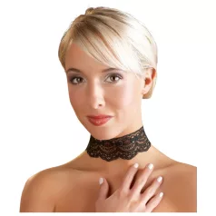   Cottelli - gargantilla de encaje de cuero sintético, accesorio de disfraz BDSM