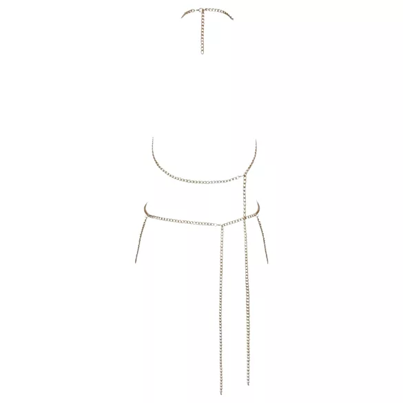 Cottelli - Arnés corporal de cadenas - Color dorado