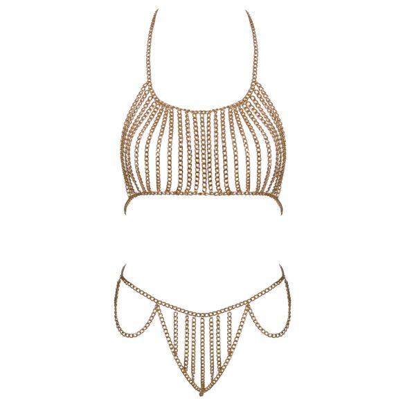 Cottelli - cadena corporal con colgantes - color dorado