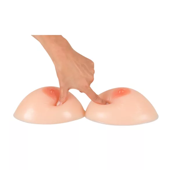 Cottelli - relleno push-up de silicona con pezón - 2x600g