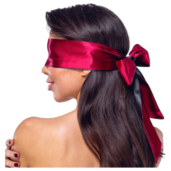 Cottelli - bufanda bondage - satén rojo