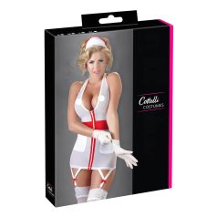 Cottelli - Vestido de enfermera con liguero Cottelli - Vestido de enfermera con liguero