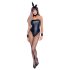 Cottelli Bunny - conjunto sexy de conejita brillante (5 piezas) - M