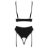 Cottelli - set de sirvienta (negro) - M