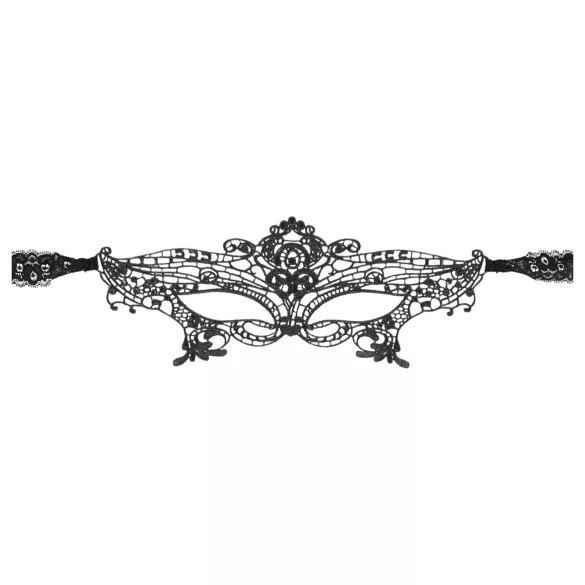 Cottelli - Antifaz erótico bordado efecto encaje negro