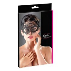Cottelli - Máscara efecto encaje bordado (negra) Cottelli - Máscara efecto encaje bordado (negra)