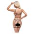 Cottelli - arnés decorativo y tanga (negro) - (S-L)