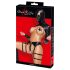 Bad Kitty - Conjunto de lencería BDSM (negro) - M