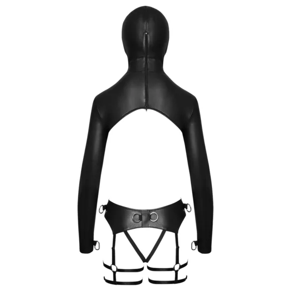 Bad Kitty - conjunto de lencería BDSM (negro) - M