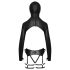 Bad Kitty - Conjunto de lencería BDSM (negro) - M