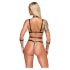 Bad Kitty - arnés corporal (negro) - M