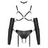 Bad Kitty - set de arnés bondage (negro)