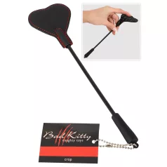   Bad Kitty - Varita mágica con corazón - paleta azotadora (25 cm)