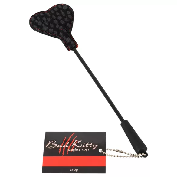 Bad Kitty - Varita mágica con corazón - paleta azotadora (25 cm)