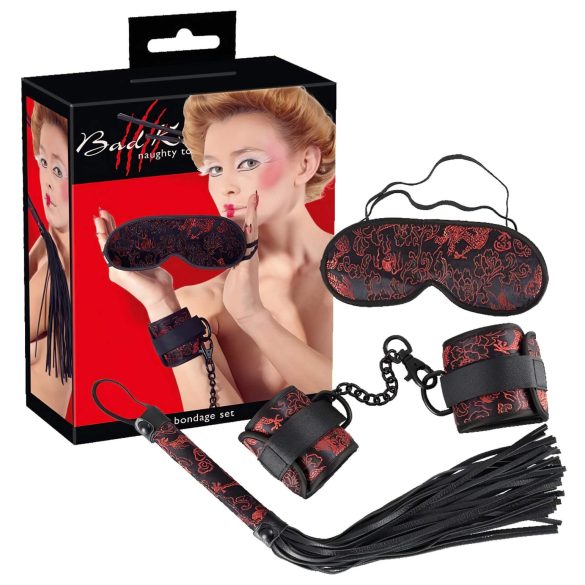 Bad Kitty - juego asiático (rojo-negro)