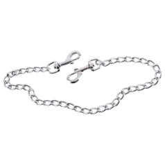 ZADO - doble mosquetón metálico y cadena (50cm)