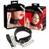 Bad Kitty - collar y correa de silicona (negro)