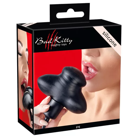 Bad Kitty - mordaza inflable de boca - color negro