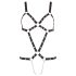 Bad Kitty - Body con tachuelas negro (S-L)