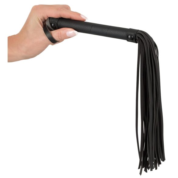 Bad Kitty - set de ataduras de polipiel con velcro 8 piezas - negro