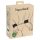 Fetiche Vegano - Esposas con cadena corta (negro)