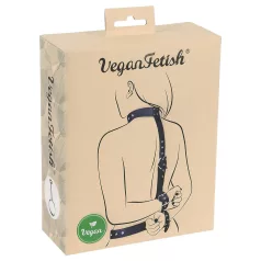   Vegan Fetish - set de esposas para muñecas - cuero sintético negro