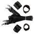 Vegan Fetish - Set de ataduras para cama (negro)