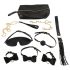 Bad Kitty - set de bondage en bolso - 7 piezas (negro-oro)