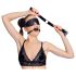 Bad Kitty - set de bondage en bolso - 7 piezas (negro-oro)