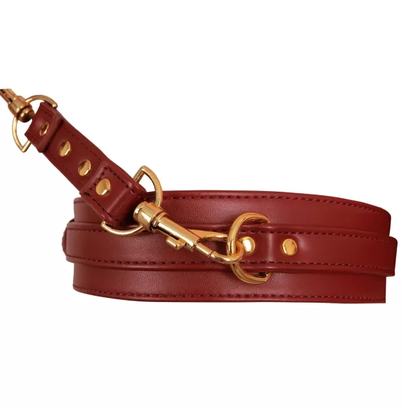 Bad Kitty - set de esposas para muslos y manos - rojo